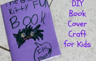 This DIY Book Cover Craft is fun and easy!