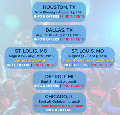 Buy Your Tickets to the UniverSoul Circus NOW