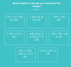 Interactive tools can help when you are stuck in life.