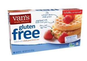 Gluten free frozen waffles are great tasting too.