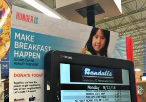 Hunger IS is helping by feeding kids in need.