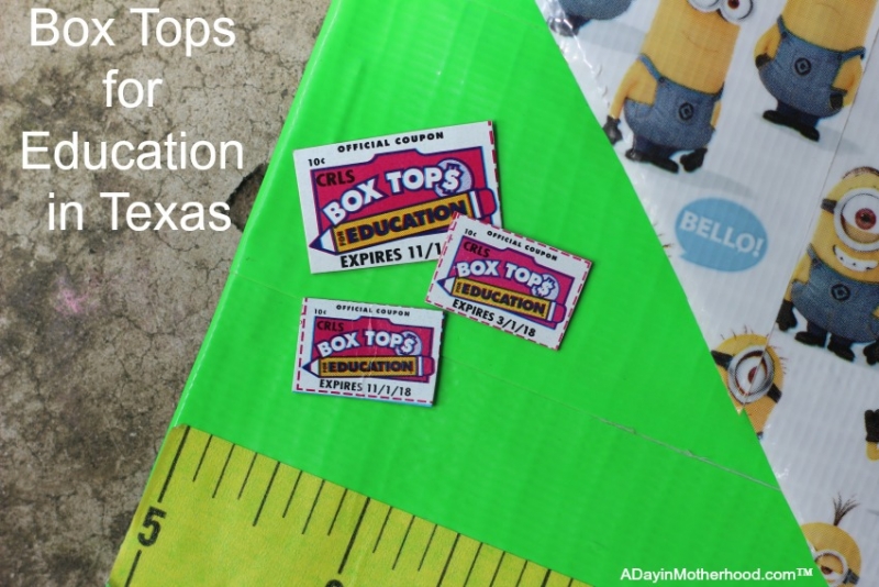 Box Tops for Education in Texas The ONE Thing You Should Be Doing for