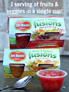 DelMonte Fruit & Veggie Fusions are part of a better breakfast.