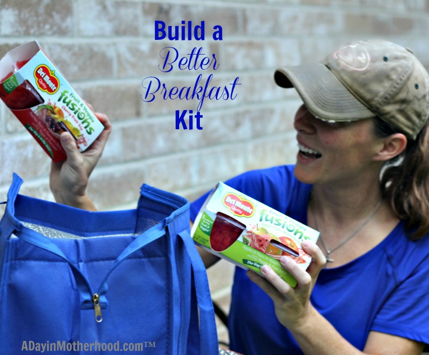 Buiild breakfast Kit with DelMonte Fruit & Veggie Fusions