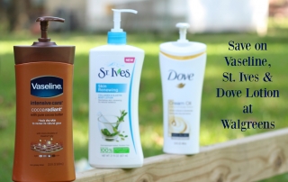 Save on Lotions at Walgreens for your skin this Fall!