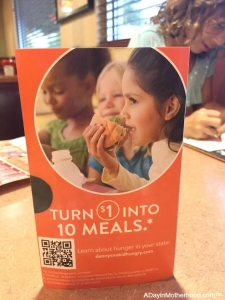 A SIMPLE tweet donates plus get free pancakes for kids at Denny's