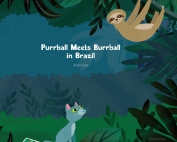Purrball Meets Burrball in Brazil by Anne Zoet