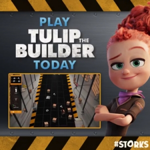 Play the Builder game from STORKS! #Storks ad