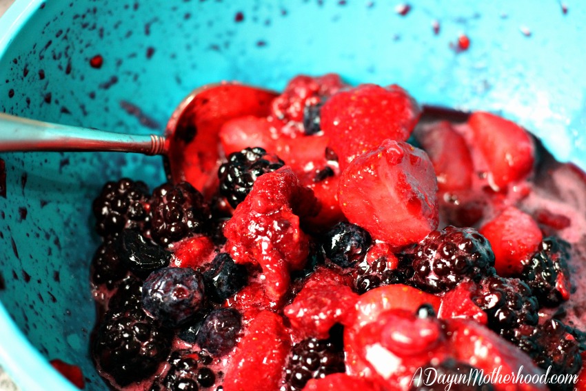 Welch's Frozen Fruit make an Easy Mixed Berry Shortcake