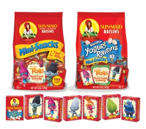 Sun-Maid Raisins and TROLLS Partner to giveaway free movie tickets!
