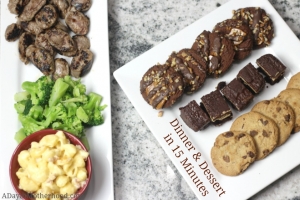 15 Minute Dinner & Dessert can be delicious with America's Choice Creations