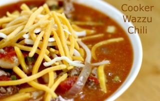 Slow Cooker Wazzu Chili is a real crowd pleaser!