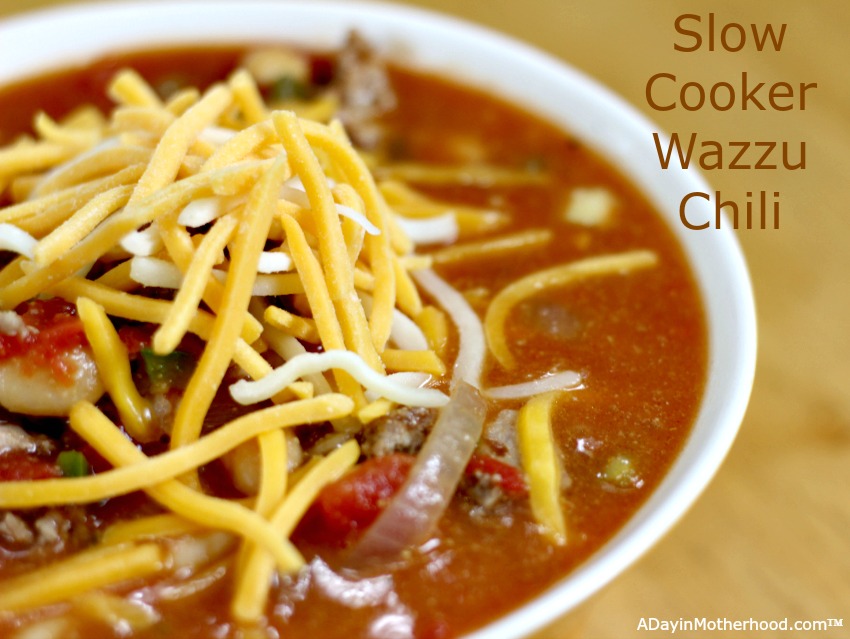 Slow Cooker Wazzu Chili is a real crowd pleaser!