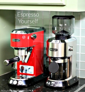 The De'Longho line of Espresso machines and grinders are a perfect coffee lovers dream to make perfect coffee at home