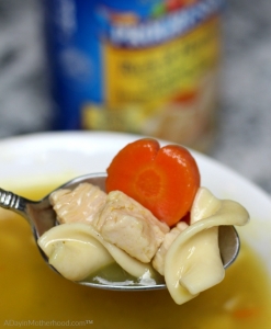 Progresso Soups are a perfect pairing to Cornbread with Smoked Gouda and Sun Dried Tomatoes