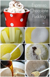 How to make Espresso Chocolate pudding