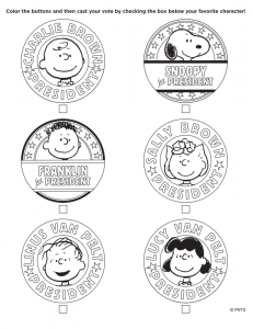Rock the vote printables