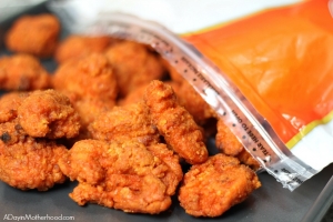 Tyson Boneless Chicken Wingz makes Hot Buffalo Chicken Sliders easy to make