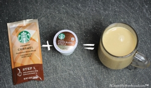 A two step drink that is just like you get at the coffeehouse! Pair it with DIY Bath Bombs