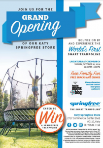 Springfree Trampolines combines safety and fun for your kids!