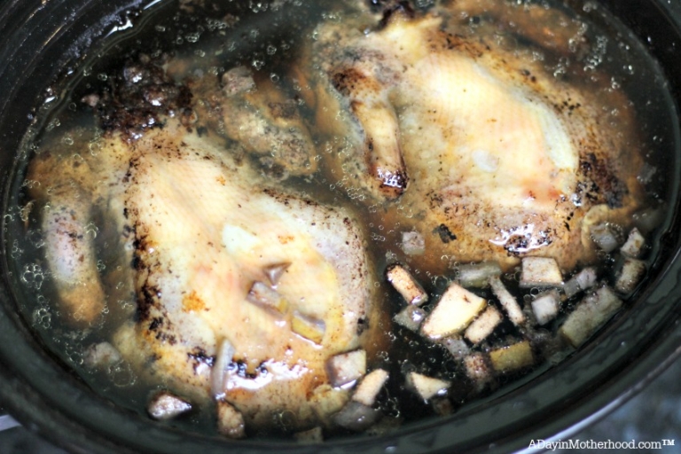 Slow Cooker Wild Rice Stuffed Cornish Game Hen Recipe