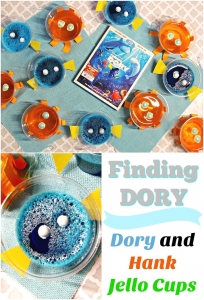 Watch Finding Dory with these Finding Dory Jello Cups