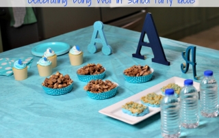 Doing Well at School Party Tips include having the right products on hand