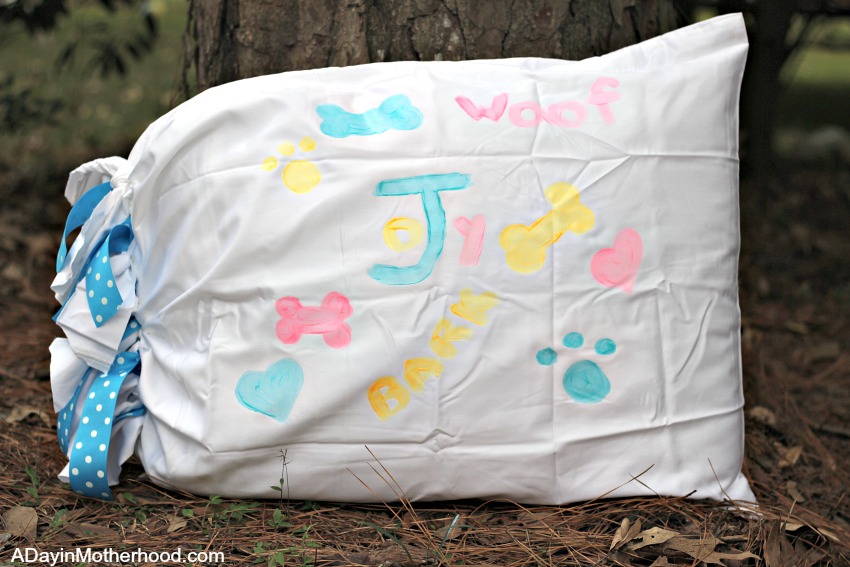 Make this DIY Dog Pillow easily