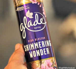 The Glade Room Spray adds a whimsical aroma to any room
