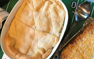 This Easy Chicken Pot Pie Casserole is made easier with Minute Rice