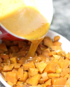 The thick juice makes this Slow Cooker Candied Sweet Potato Recipe sing!