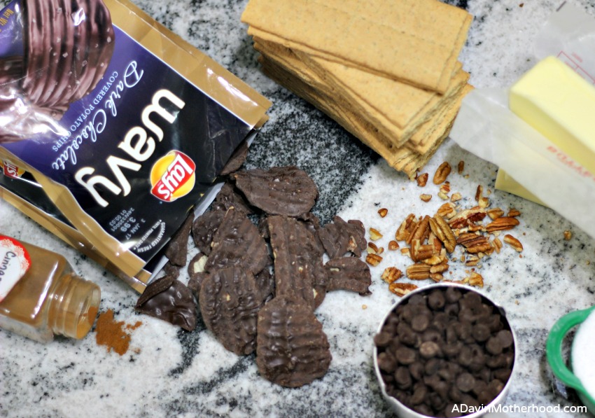 Make every holiday special with Sweet & Salty Toffee Bars Recipe and Dark Chocolate Wavy Lays