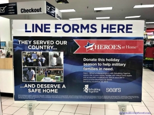 Donate to Heroes at Home and Veterans everywhere at Sears