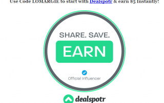 Dealspotr shows you how to save easily