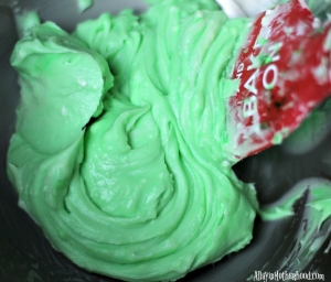 The homemade Cream Cheese Icing is perfect for the Holiday Wreath Spice Bundt Cake