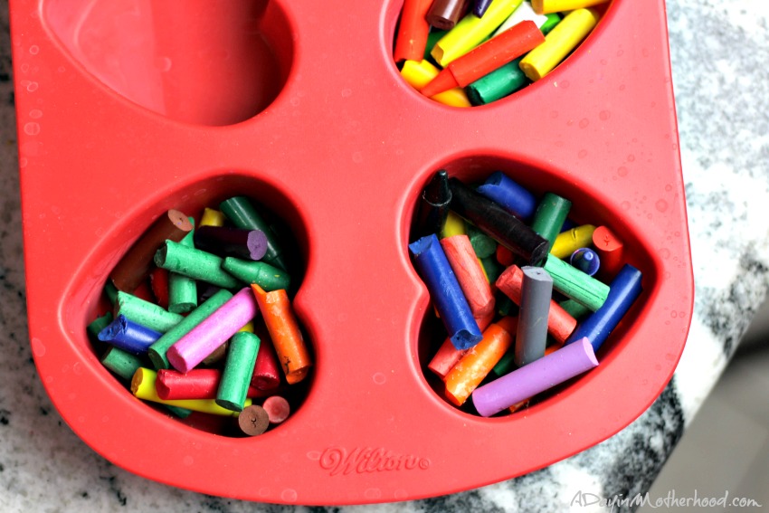 You can make these DIY Scented Heart Crayons quickly