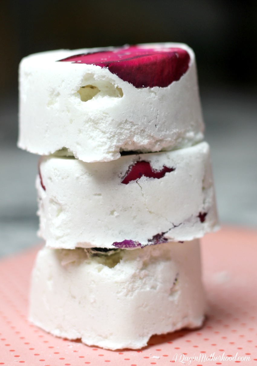 Rose Petal Milk Bath Bomb Recipe