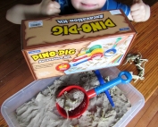 Dino Dig Excavation kit from Lakeshore Learning gets 2 thumbs up!