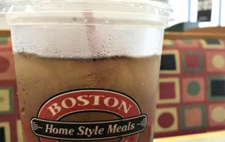 Don't forget the drinks at Boston Market