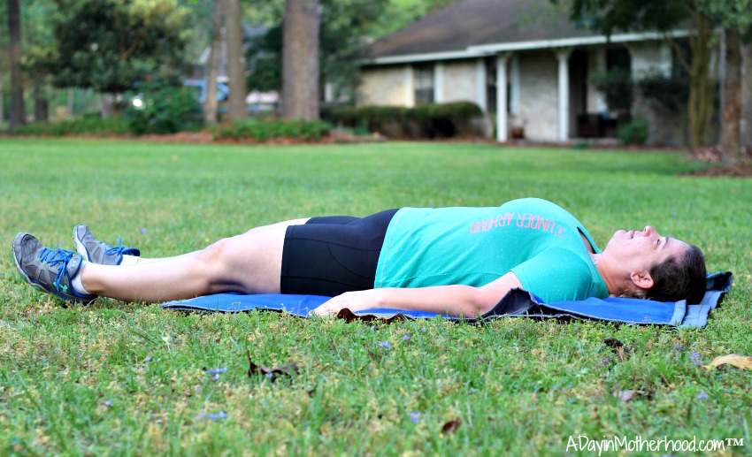 Lay flat for one of the 5 Stretches to Help Lower Back and Sciatic Nerve Pain