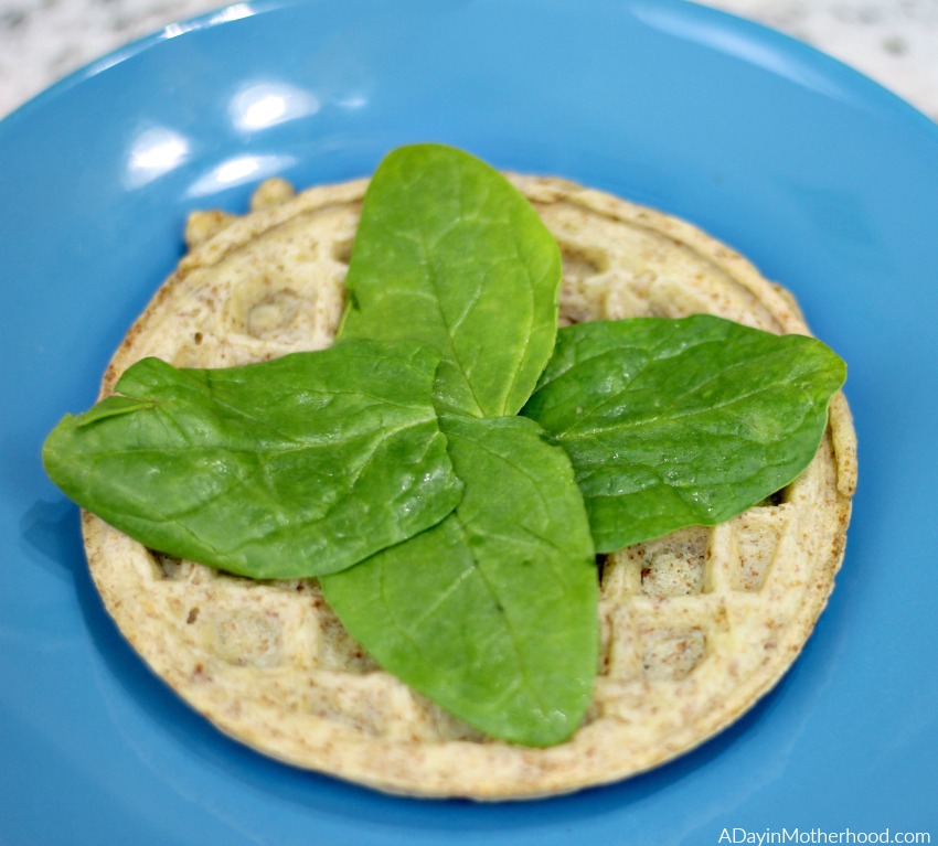 Start with Spinach on your Eggo for these Eggo Benedict with Light Hollandaise Sauce Recipe