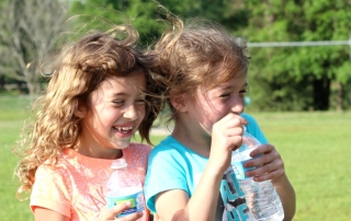 An easy family picnic is as simple as laughter