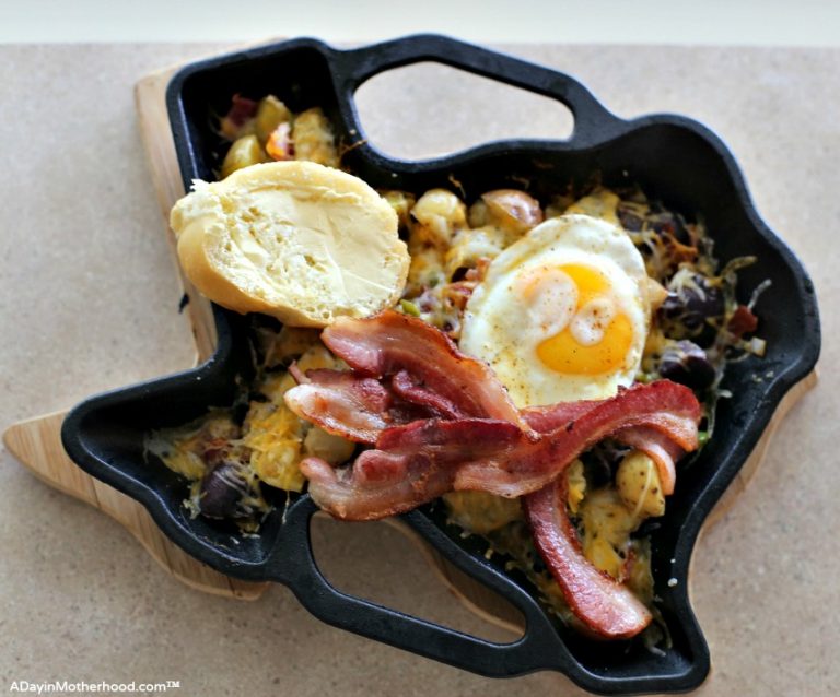 Cast Iron Skillet Bacon and Potatoes Recipe