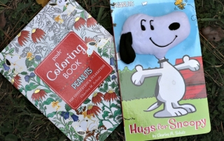 WIN 2 Peanuts Themed Books to Relax With