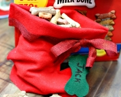 Easy DIY Dog Stocking (No Sew)