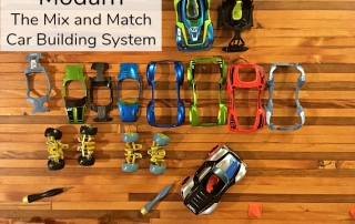 Modarri cars can be mixed up and matched in countless ways!