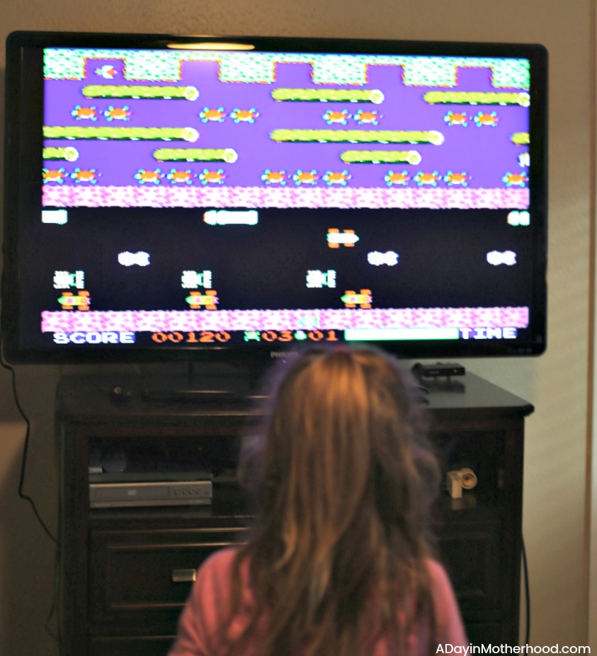'Splash From the Past' Night Ideas with Games from My Childhood with the game Frogger