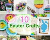 Try one of these 10 Easter crafts with your kids.