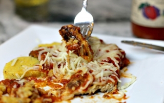 Easy Chicken and Polenta Dinner Recipe and take a bite