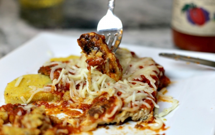 Easy Chicken and Polenta Dinner Recipe and take a bite